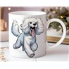 11oz mug  - Jumping Dog34
