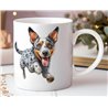11oz mug  - Jumping Dog36
