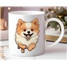 11oz mug  - Jumping Dog38
