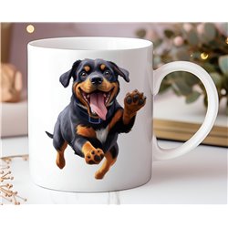 11oz mug  - Jumping Dog41