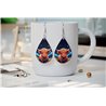 Teardrop Earrings - Highland Cattle - HCTDE(1)