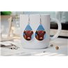 Teardrop Earrings - Highland Cattle - HCTDE(28)