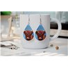Teardrop Earrings - Highland Cattle - HCTDE(33)