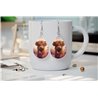 Teardrop Earrings - Highland Cattle - HCTDE(92)