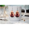 Teardrop Earrings - Highland Cattle - HCTDE(94)