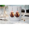 Teardrop Earrings - Highland Cattle - HCTDE(144)