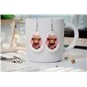 Teardrop Earrings - Highland Cattle - HCTDE(147)