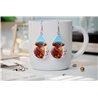 Teardrop Earrings - Highland Cattle - HCTDE(157)