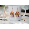 Teardrop Earrings - Highland Cattle - HCTDE(179)