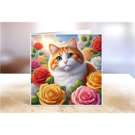 Greeting Card - Matt - 145x145mm - GIN(25)