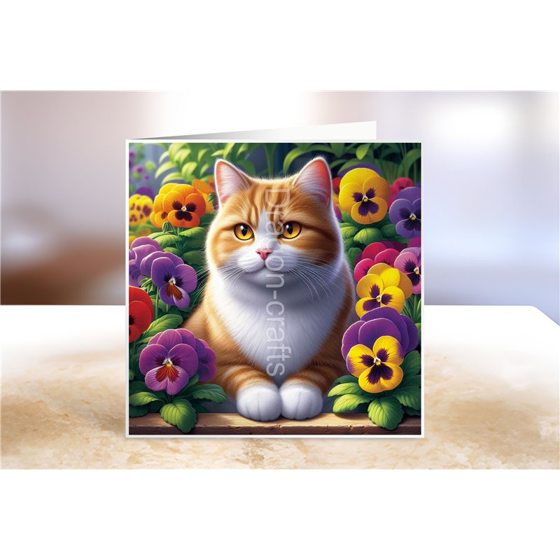 Greeting Card - Matt - 145x145mm - GIN(35)