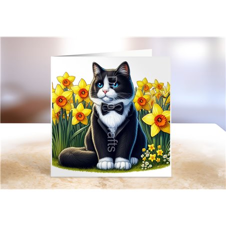 Greeting Card - Matt - 145x145mm - TUX(1)