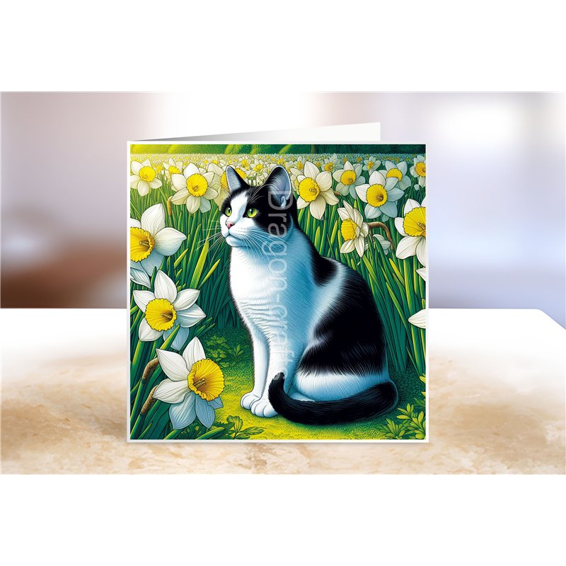 Greeting Card - Matt - 145x145mm - TUX(5)