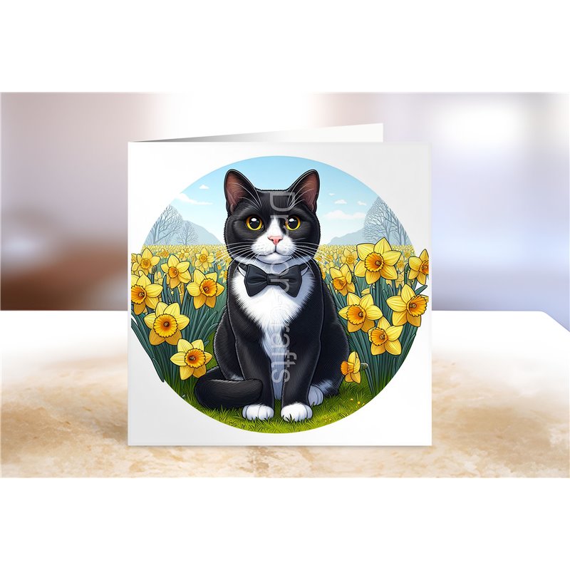 Greeting Card - Matt - 145x145mm - TUX(6)