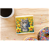 CERAMIC TILE COASTER/ TRIVET  - OTH(6)