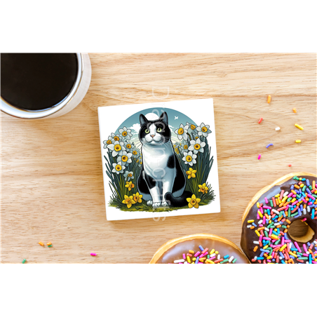 CERAMIC TILE COASTER/ TRIVET  - WBL(6)