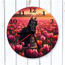 Glass Wall Clock - BC(24)