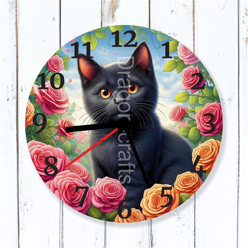 Glass Wall Clock - BC(34)