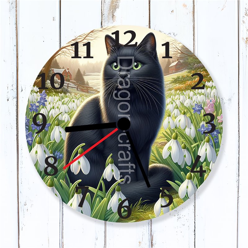 Glass Wall Clock - BC(47)