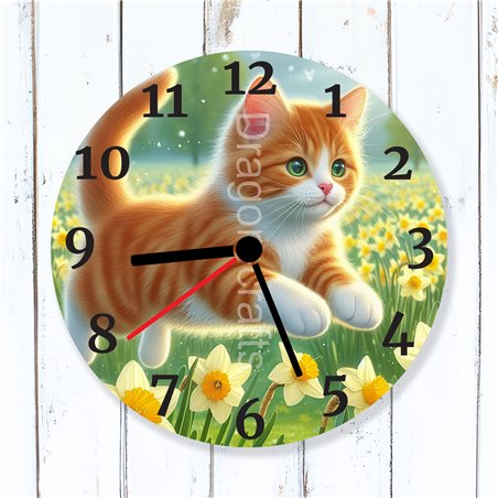 Glass Wall Clock - GIN(11)