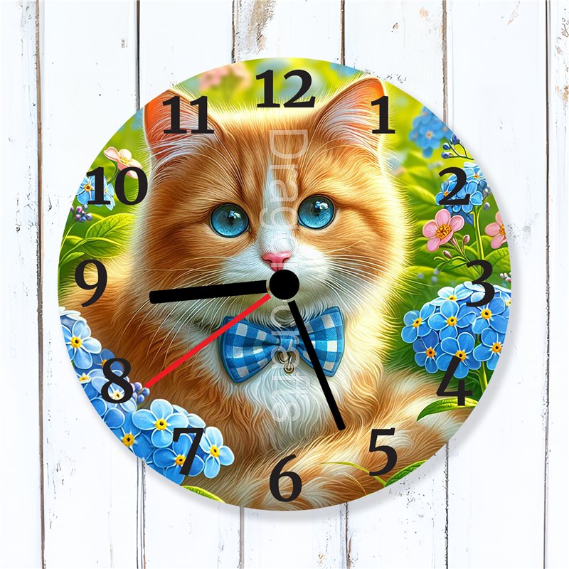 Glass Wall Clock - GIN(15)