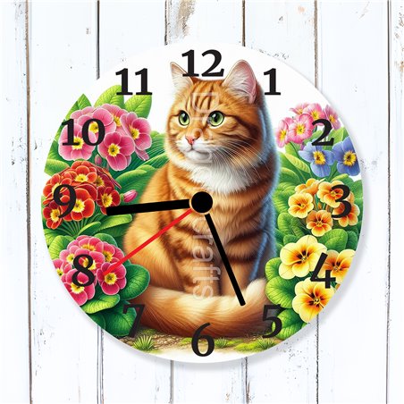 Glass Wall Clock - GIN(16)