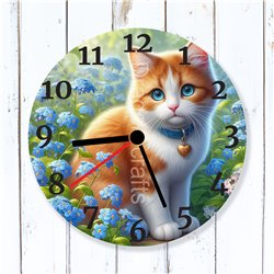 Glass Wall Clock - GIN(2)