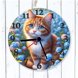 Glass Wall Clock - GIN(20)