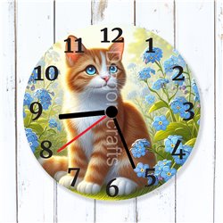 Glass Wall Clock - GIN(23)