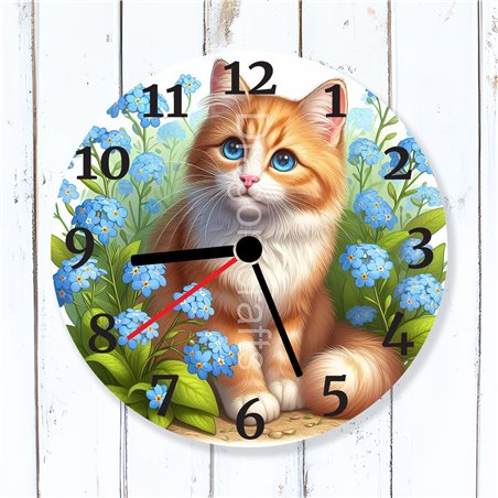 Glass Wall Clock - GIN(26)