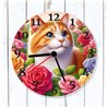 Glass Wall Clock - GIN(34)