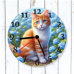 Glass Wall Clock - GIN(36)