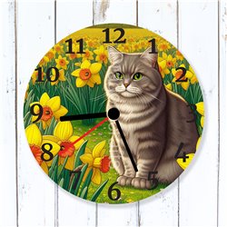 Glass Wall Clock - OTH(10)