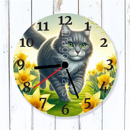 Glass Wall Clock - OTH(2)