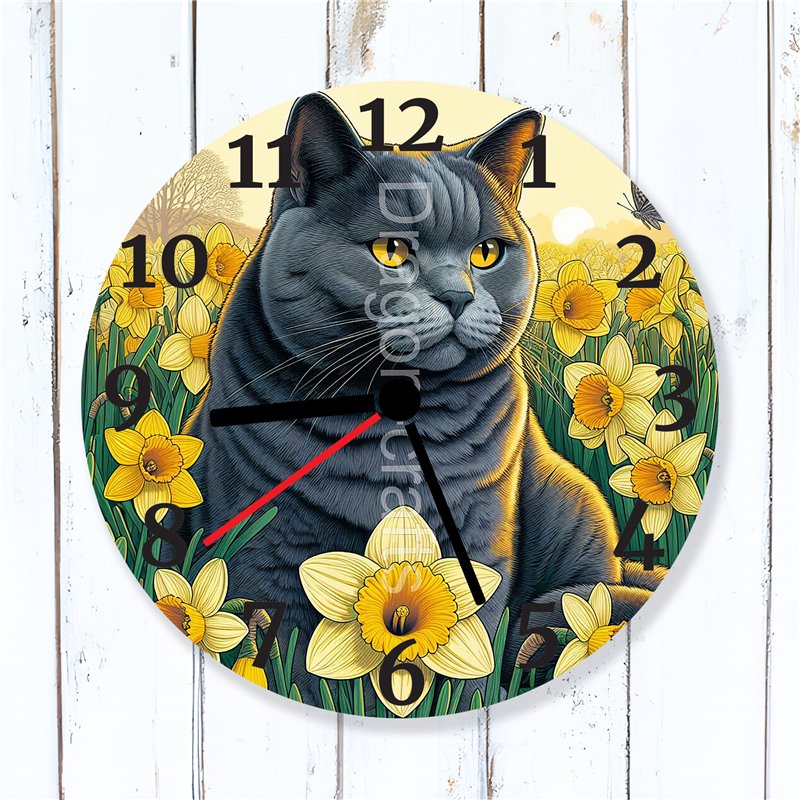 Glass Wall Clock - OTH(3)