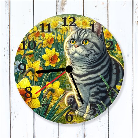 Glass Wall Clock - OTH(5)