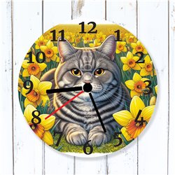 Glass Wall Clock - OTH(6)