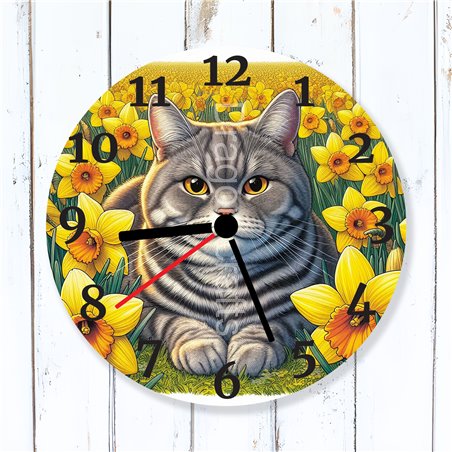 Glass Wall Clock - OTH(6)