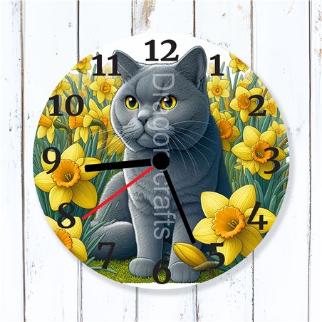 Glass Wall Clock - OTH(8)