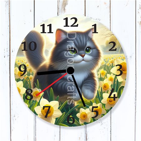 Glass Wall Clock - OTH(9)