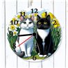 Glass Wall Clock - TUX(4)
