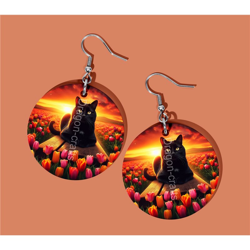 Round Earrings - - BC(16)