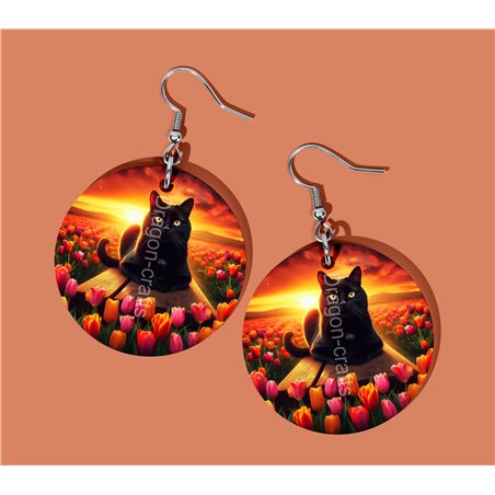 Round Earrings - - BC(16)