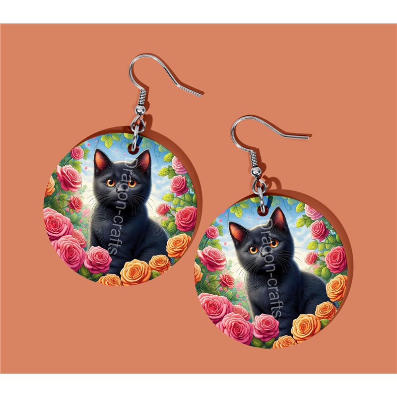 Round Earrings - - BC(34)