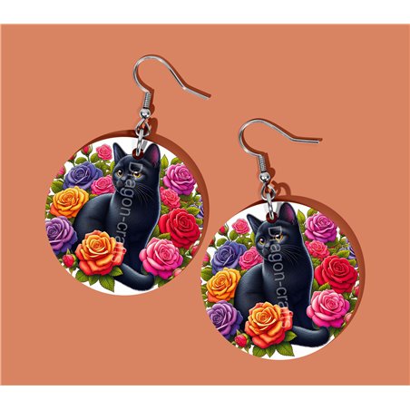 Round Earrings - - BC(39)