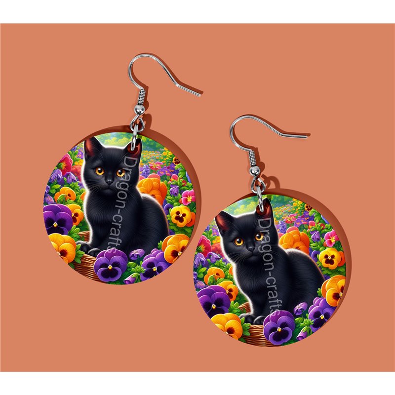 Round Earrings - - BC(40)