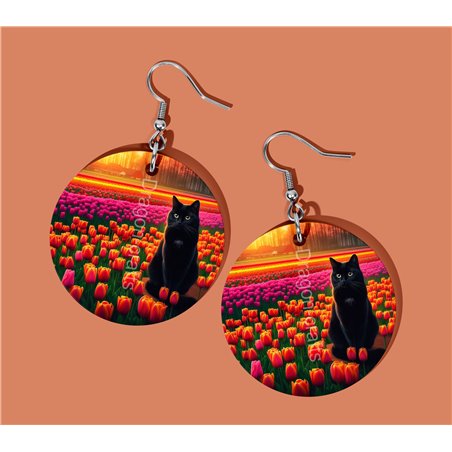 Round Earrings - - BC(46)