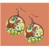Round Earrings - - GIN(11)