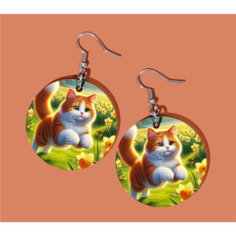 Round Earrings - - GIN(12)