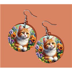 Round Earrings - - GIN(13)